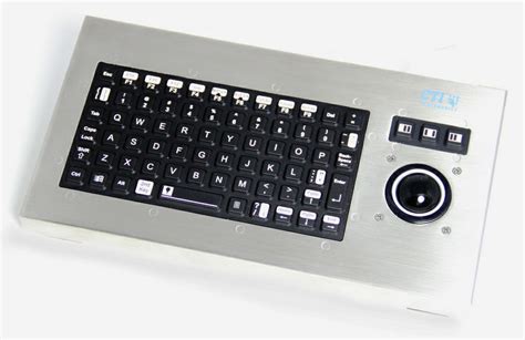 KIT6000 Miltary Keyboard with Aerospace Grade Trackball